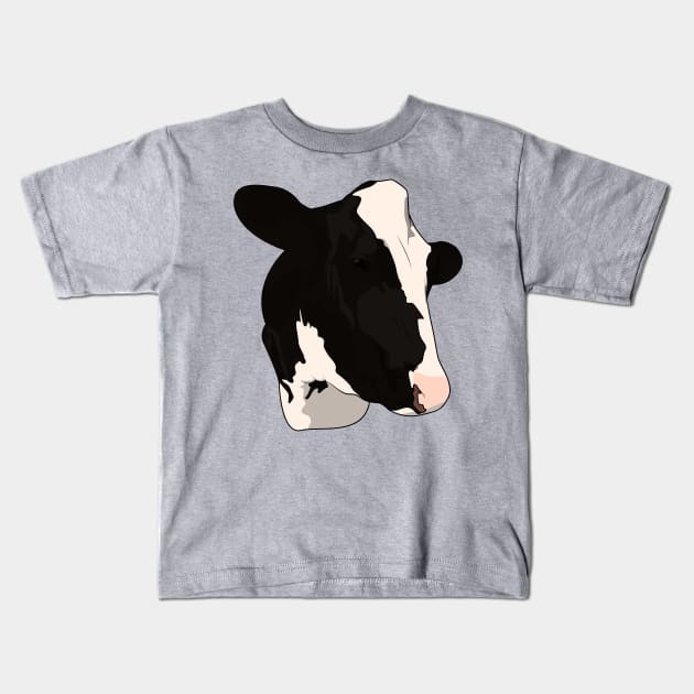 Cow Kids T-Shirt by Sticker Steve